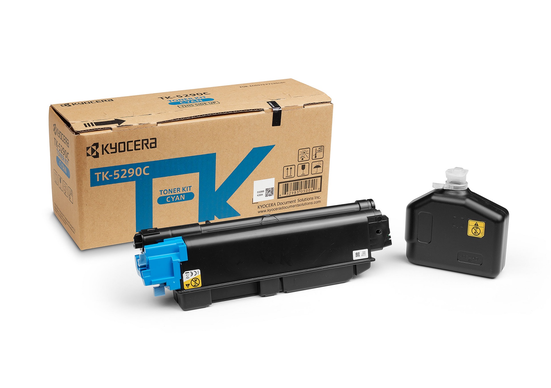 Тонер касета за Kyocera ECOSYS P7240cdn - Toner - TK-5290C (TK5290C) / 1T02TXCNL0 - Cyan - PN 1T02TXCNL0