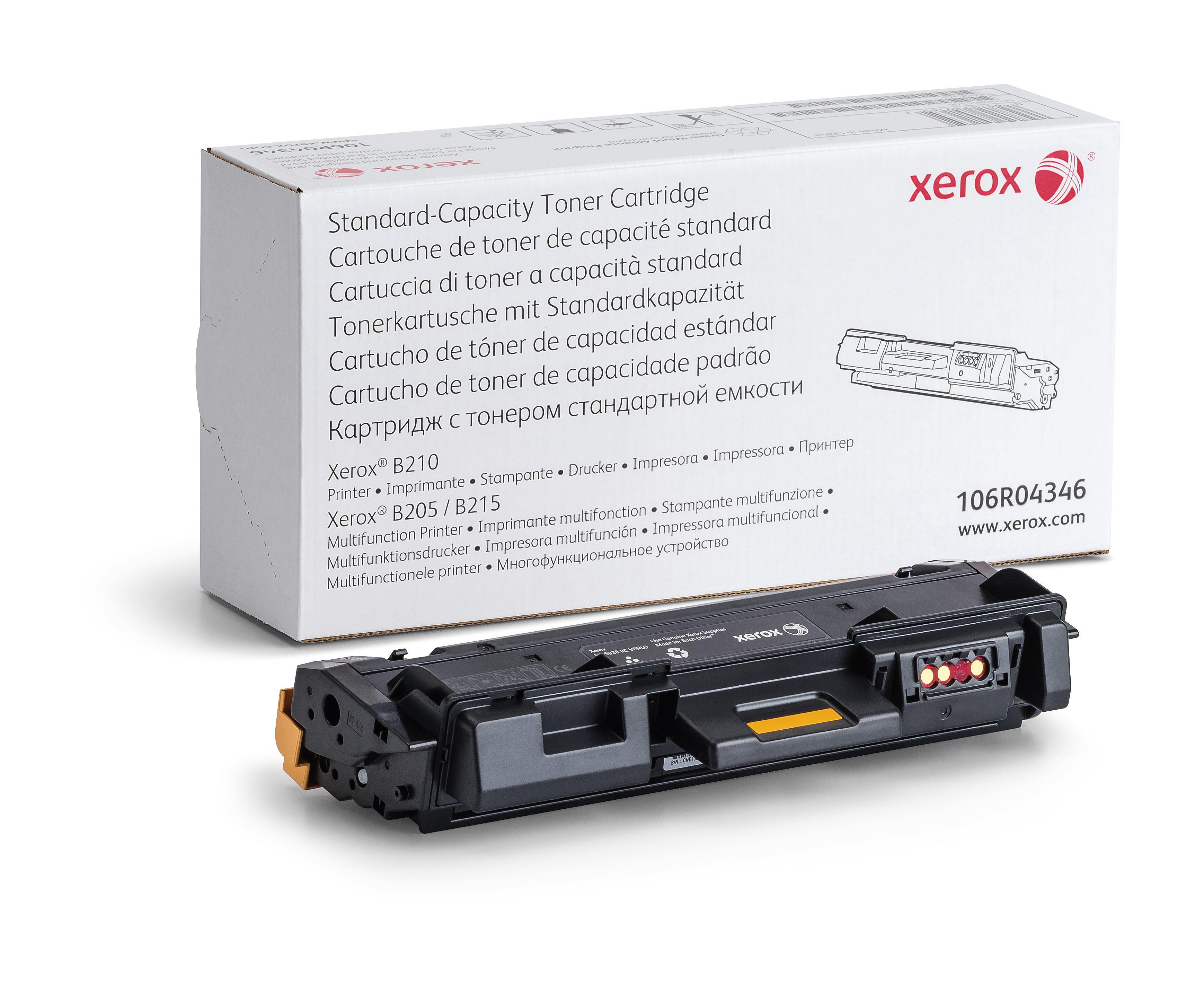 Тонер касета за Xerox B210 Series - Toner - 106R04346 - Black - PN 106R04346