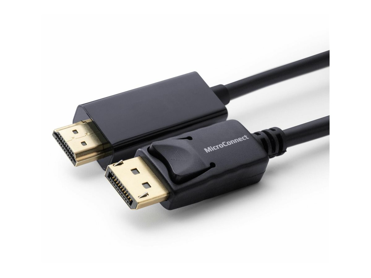 КАБЕЛ MICROCONNECT DisplayPort 1.2 - HDMI - 2m - PN MC-DP-HDMI-200