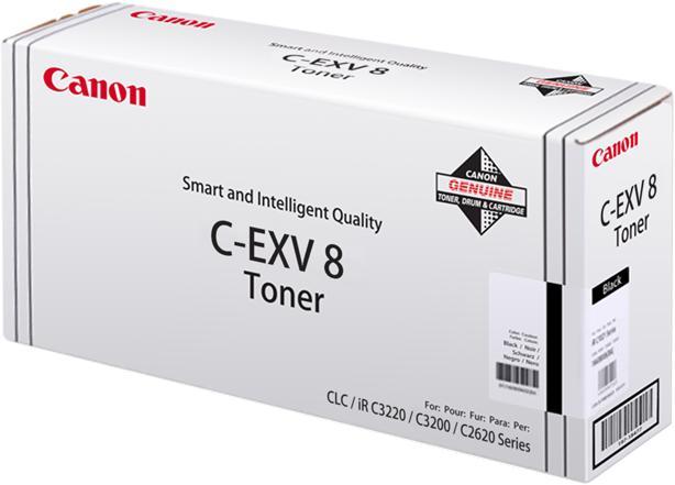 TОНЕР ЗА CANON ImageRunner 2620/3200/3220N/IR CLC 2620/IR SLC 3200/IR CLC 3220 - TYPE C-EXV8 (CEXV8) - Black - PN CF7629A002[AA]