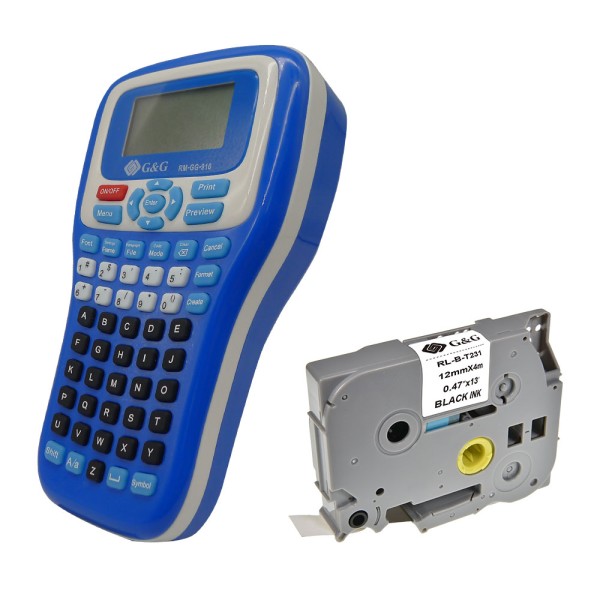 ЕТИКЕТЕН ПРИНТЕР G&G - PORTABLE LABEL PRINTER G&G - PN RM-GG-910 (RMGG910)