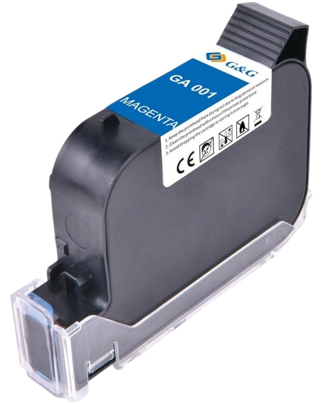 ГЛАВА ЗА РЪЧЕН ПРЕНОСИМ (МОБИЛЕН) ПРИНТЕР G&G MP001B Plus - Magenta - GA001M - G&G