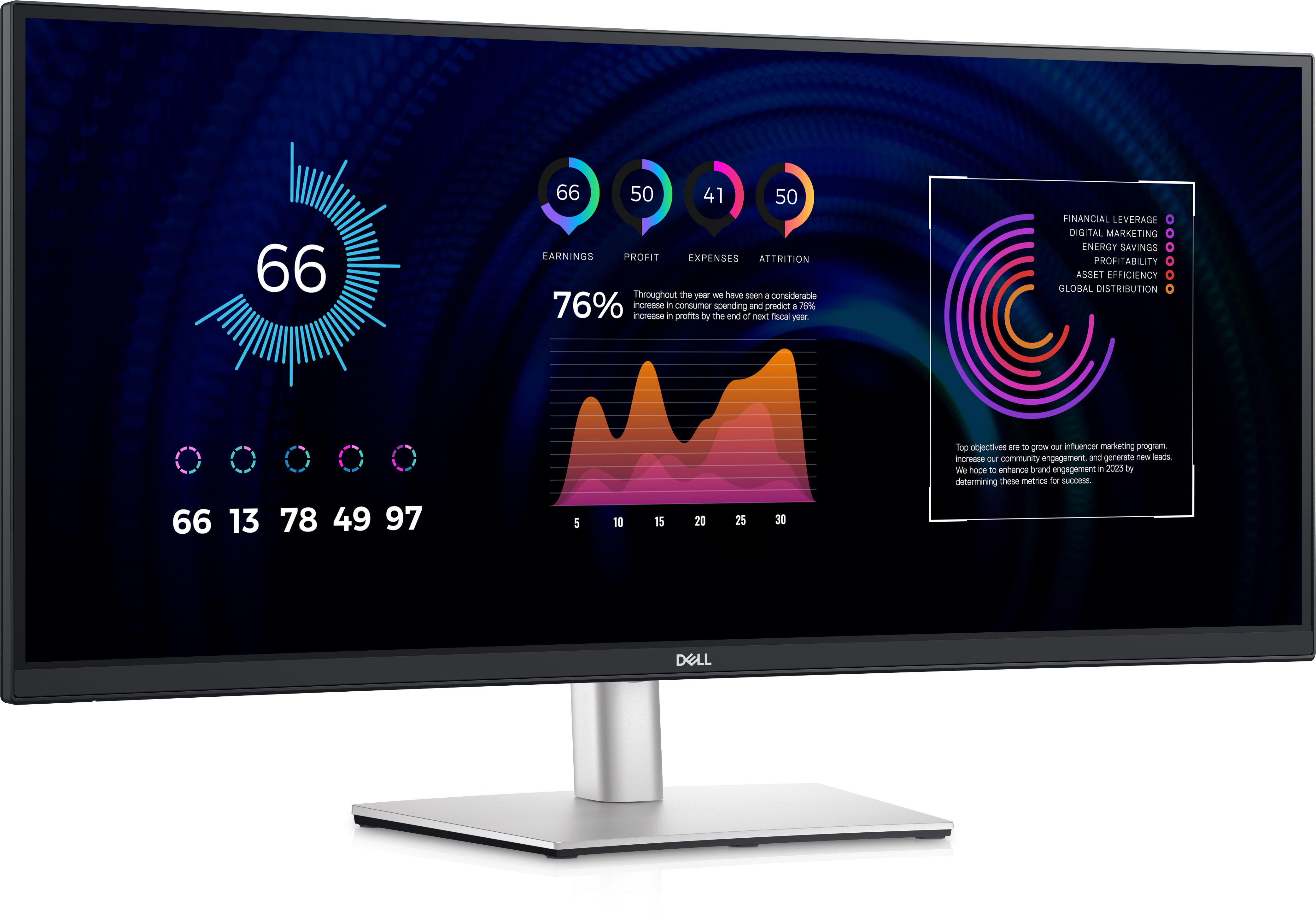 Монитор 34" Dell Monitor P3424WE / 210-BGTY Black - PN 210-BGTY