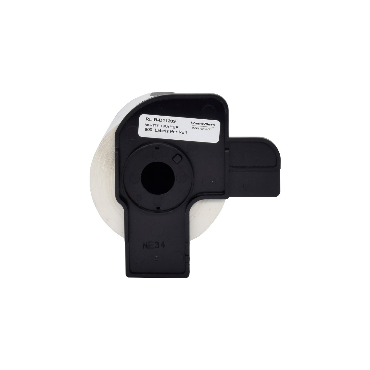 ЛЕНТА ЗА ЕТИКЕТНИ ПРИНТЕРИ BROTHER ТИП QL - SMALL ADDRESS LABELS - 29 mm x 62 mm x 800 - DK11209 (DK-11209) - PN RL-BR-DK11209 - G&G