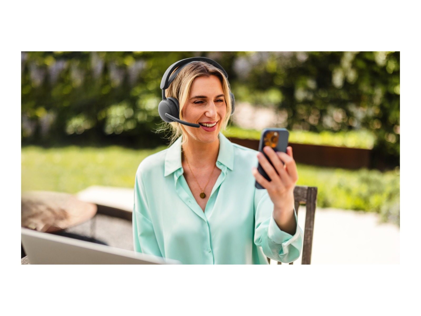 Слушалки Logitech Headset Zone Wireless 2 ES Graphite - PN 981-001493