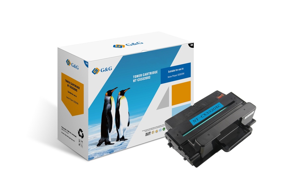 КАСЕТА ЗА XEROX Phaser 3320 - HIGH CAPACITY - 106R02306 - Black - PN NT-CX3320XC  - G&G