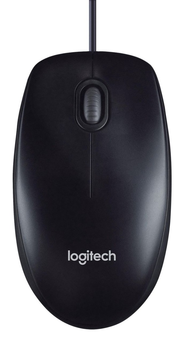 МИШКА LOGITECH M90 - optical corded USB mouse - USB Type-A - 1000 dpi - Жична - Black - PN 910-001793