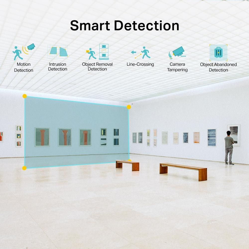 Камера за видеонаблюдение TP-LINK Surveillance camera C440I 4mm / VIGI C440I 4MM - White - PN VIGI C440I 4MM