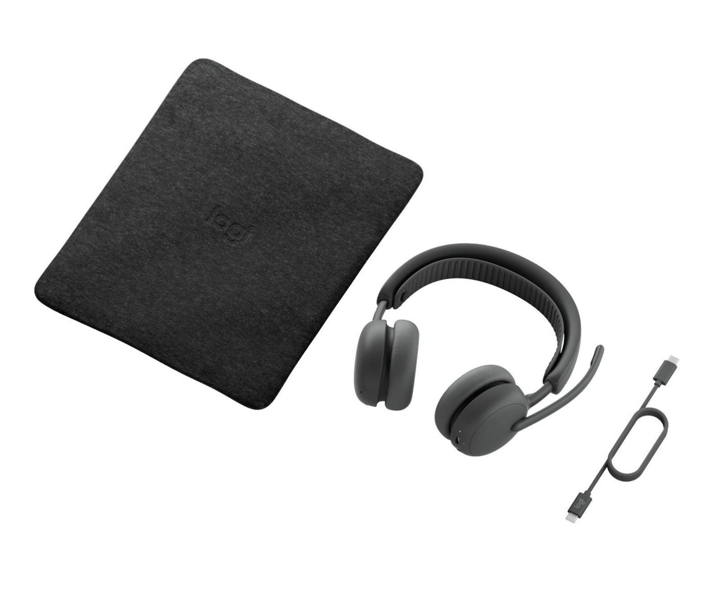 Слушалки Logitech Headset Zone Wireless 2 ES Graphite - PN 981-001512