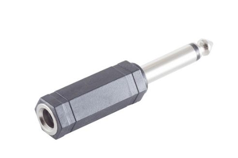 АУДИО АДАПТЕР MICROCONNECT - ПРЕХОДНИК ЗА ГОЛЯМ ЖАК (6.35 mm) - PN AUDANR2
