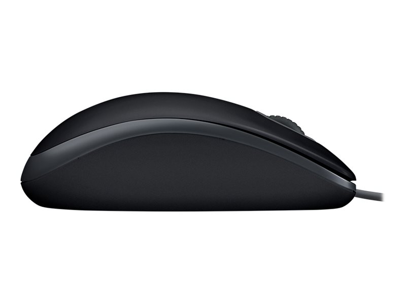 МИШКА LOGITECH B110 SILENT USB - Type-A - Оптична / Optical - 1000 dpi - Black - PN 910-005508