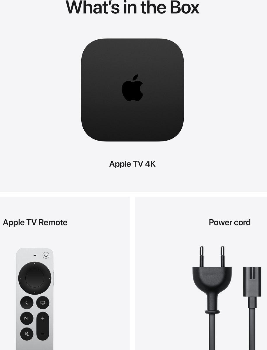 Apple Media players TV4K364 / MN873FD/A Black - PN MN873FD/A