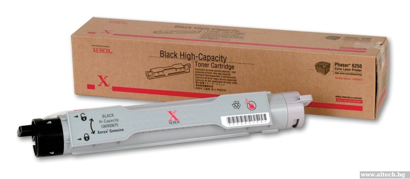 КАСЕТА ЗА XEROX Phaser 6250 - Black - High capacity - PN 106R00675