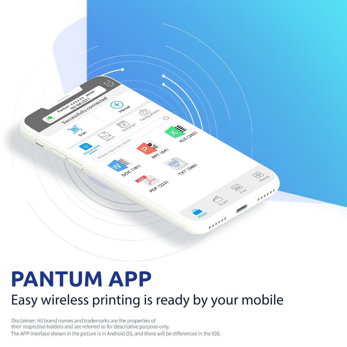 ЛАЗЕРЕН ПРИНТЕР PANTUM P2509W - PN P2509W