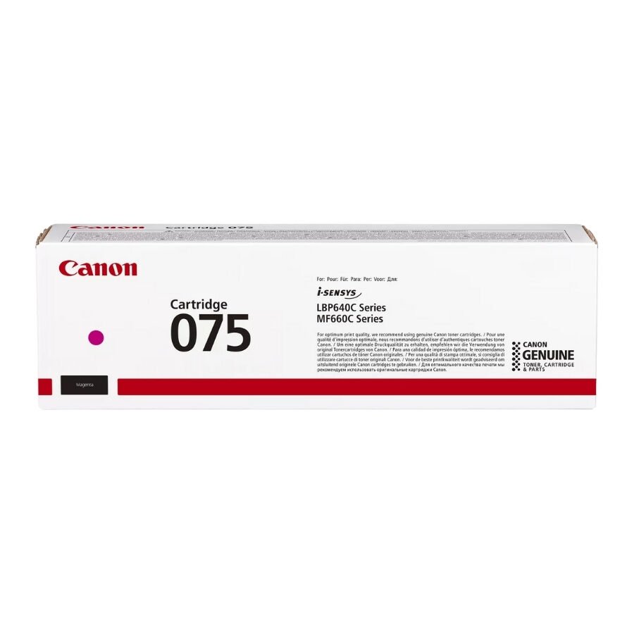 Тонер касета за Canon i-SENSYS LBP640/MF660 Series - Toner - Cartridge 075M - Magenta - PN 6363C002