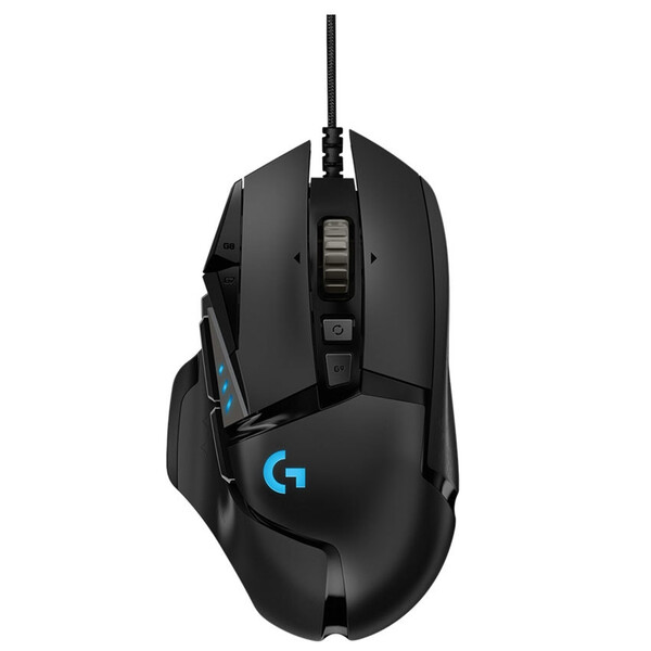 ГЕЙМИНГ МИШКА LOGITECH G502 HERO - High Performance Gaming Mouse, USB Type-A - USB - Black - PN 910-005470