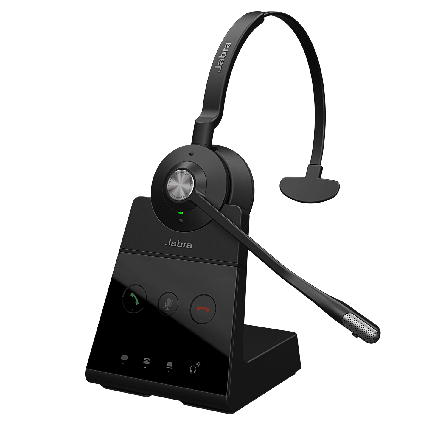 Слушалки DECT Jabra Headset Engage 65SE / 9653-553-111 - Black - PN 9653-553-111