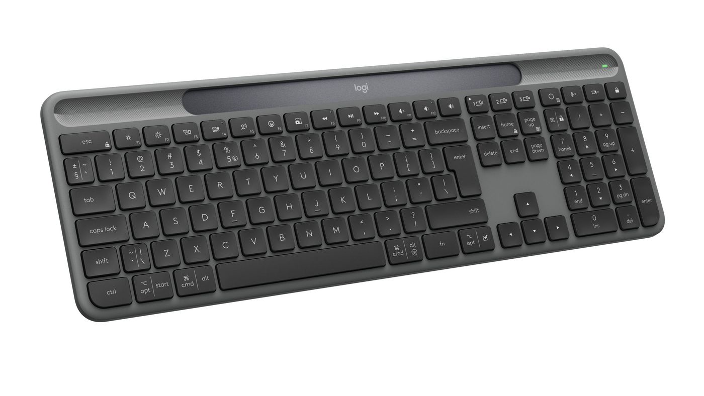 Клавиатура Logitech Keyboard Signature Slim Solar+ K980 US Graphite - PN 920-013764