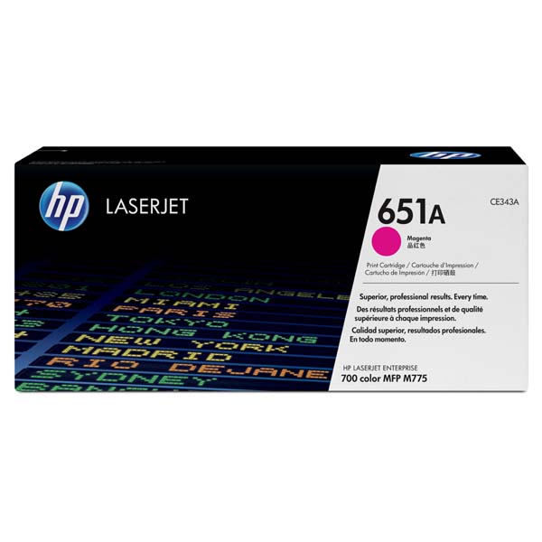 КАСЕТА ЗА HP LaserJet Enterpise 700 Color MFP M775 Series - Magenta - /651A/ - PN CE343A