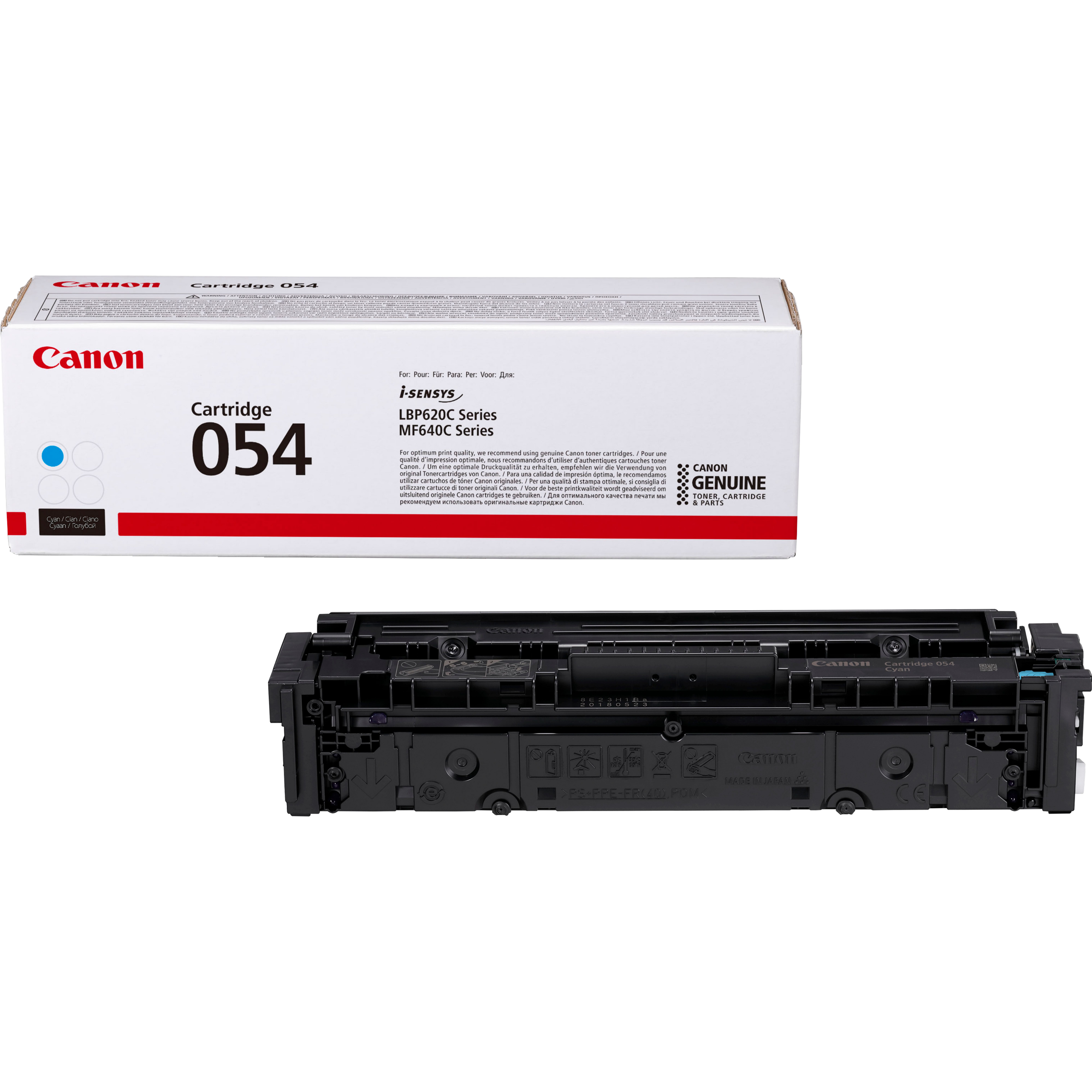 Тонер касета за Canon i-SENSYS MF640/LBP620 Series - Toner - /54/ / 3023C002 - Cyan - PN 3023C002