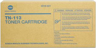 ТОНЕР КАСЕТА ЗА KONICA MINOLTA BIZHUB 160/160F/161/Di1610 - Black - TYPE 101A - TN113 (TN-113) - PN 4518801 (4518-801) / 4518601 (4518-601) / 4518605 (4518-605)