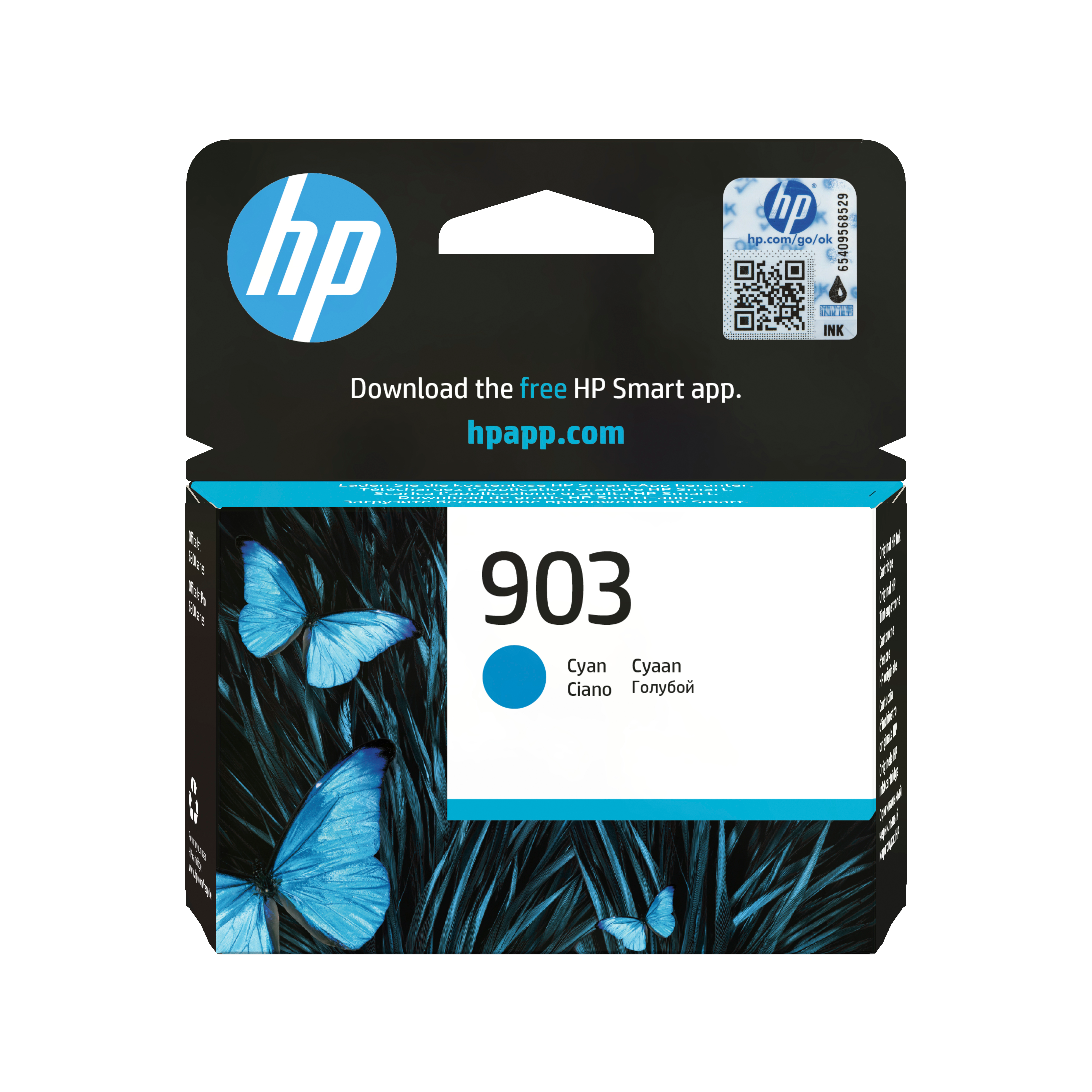 Глава за HP OfficeJet 6900/Pro 6860 Series - Ink - /903/ / T6L87AE - Cyan - PN T6L87AE