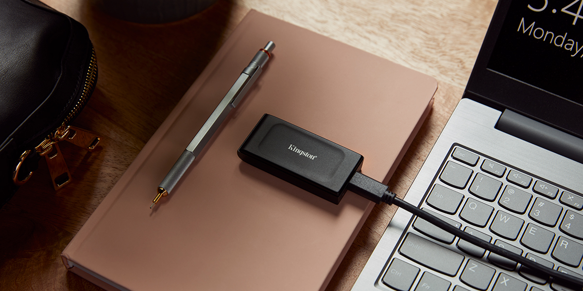 ВЪНШЕН ТВЪРД ДИСК Kingston external hard drive XS1000 - 1TB - USB 3.2 Gen 2 - Black - PN SXS1000/1000G