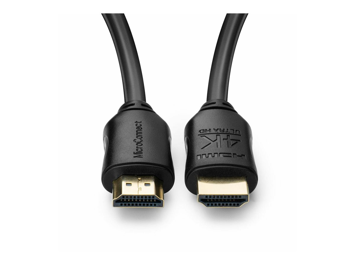 КАБЕЛ MICROCONNECT HDMI - HDMI 2.0  - 2,0 m - Black - PN MC-HDM19192V2.0