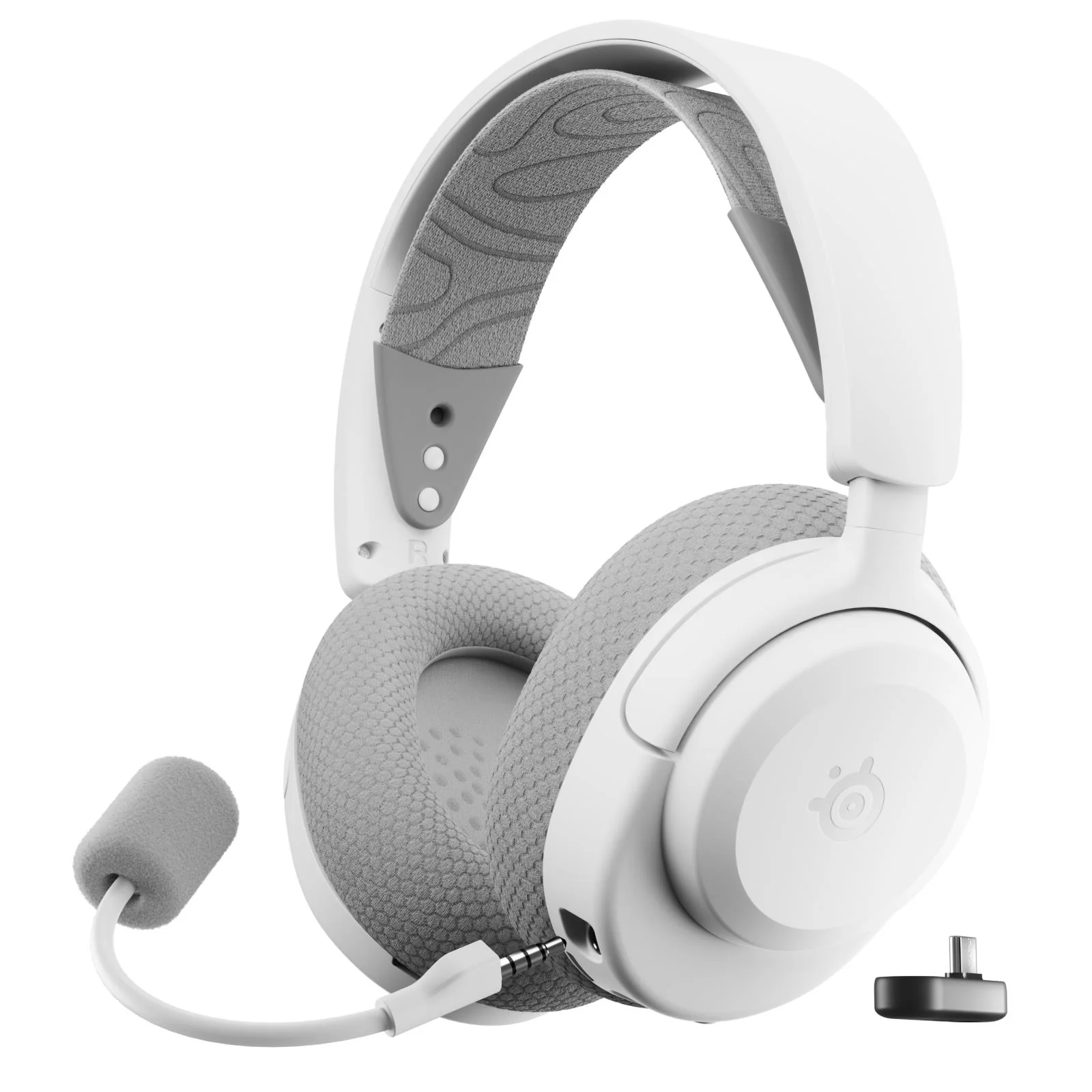 Гейминг слушалки SteelSeries Headset Arctis Nova 3PW / 61687 White - PN 61687