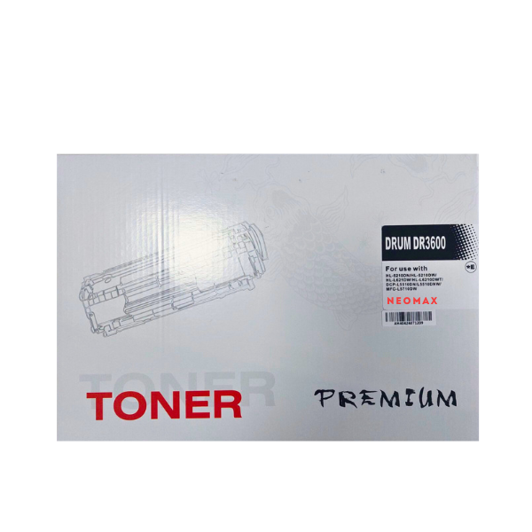 БАРАБАННА КАСЕТА ЗА BROTHER MFC L6910DN/DCP L5510DW/HL L6410DN/HL L6210DW/HL L5210DW/HL L5210DN/MFC L5710DW/MFC L5710DN/MFC L6710DW - DRUM UNIT - DR3600 (DR-3600) - Black - PN BD-DR3600 - NEOMAX 