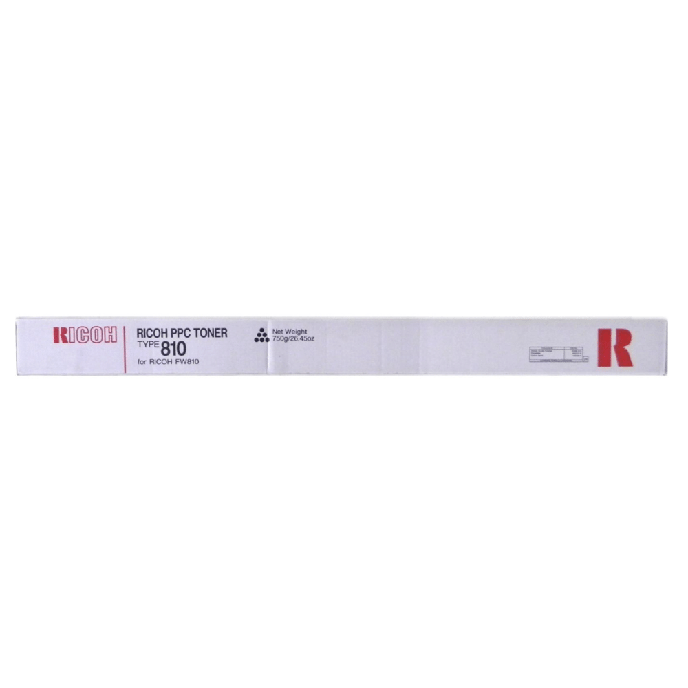 TОНЕР КАСЕТА ЗА RICOH FW 740/750/760/780/810/830/870 - Black - TYPE 810 - PN 887447 / CT109BLK
