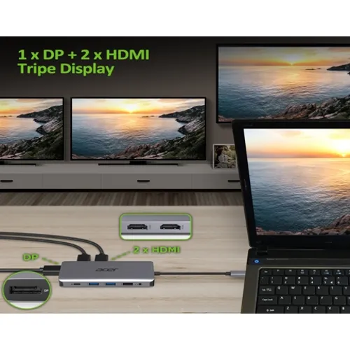 ДОКИНГ СТАНЦИЯ ACER - Silver - PN HP.DSCAB.009