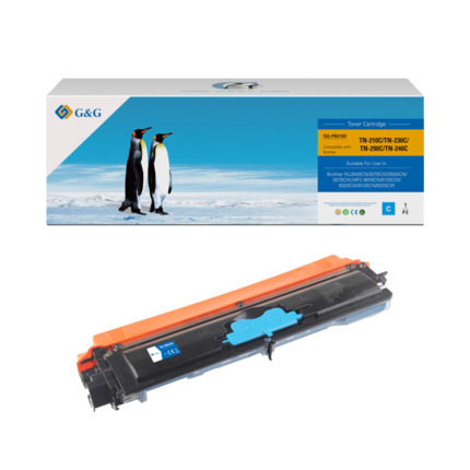 КАСЕТА ЗА BROTHER HL 3040CN/3070CW/DCP 9010CN/MFC 9120CN/9320CW - TN230C (TN-230C) - Cyan - PN NT-CB210C/NT-C3040C/PB210C - G&G