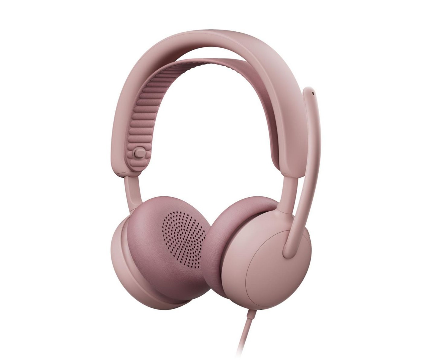 Слушалки Logitech Headset Zone Жични 2 Rosé - PN 981-001616