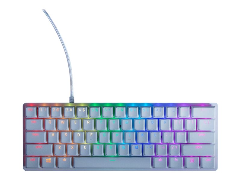 Гейминг клавиатура Razer Keyboard Huntsman Mini Mercury Ed. / RZ03-03390300-R3M1 - White - PN RZ03-03390300-R3M1
