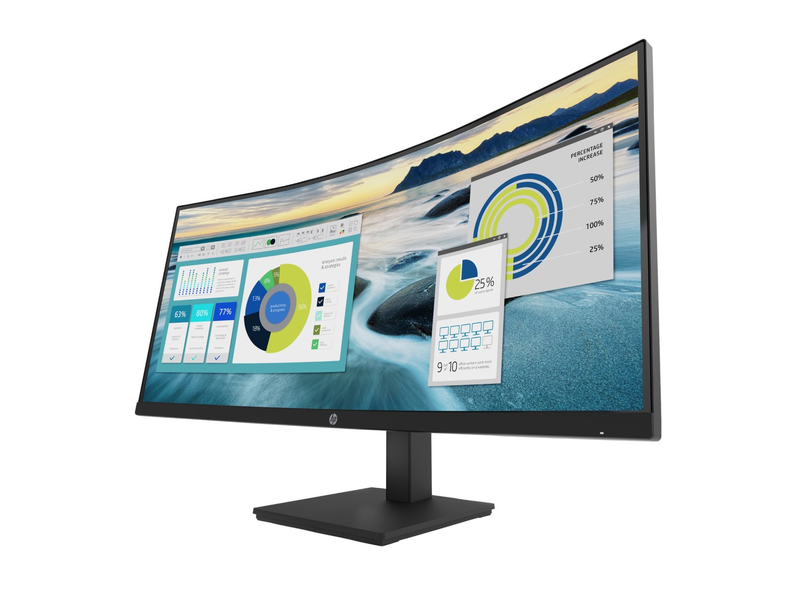 Монитор HP Monitor 21Y56AA / 21Y56AA#ABB Black (34 ") - PN 21Y56AA#ABB