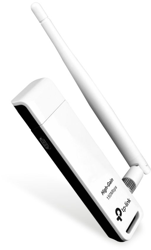 АДАПТЕР TP-LINK WN722N - USB 2.0 - 802.11b/g/n- PN TPLWN722N