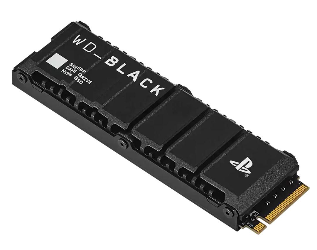 Вътрешен диск Western Digital M.2 SSD SN850P лицензиран за PS5, 2TB - PN WDBBYV0020BNC-WRSN