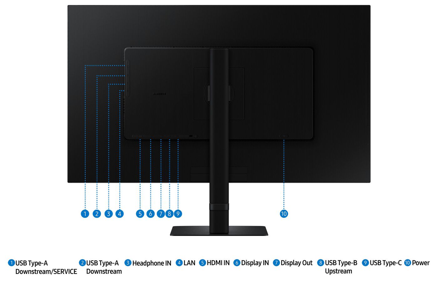 Монитор 32" Samsung Monitor S6 S32D600UAU / LS32D600UAUXEN Black - PN LS32D600UAUXEN