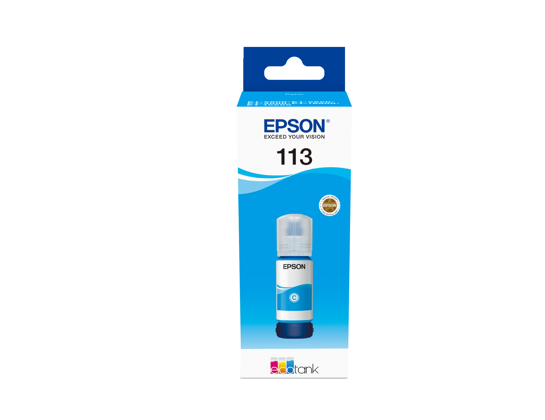 Бутилка мастило за Epson EcoTank Pro ET-5100/ET-5800 Series - Ink - /113/ / C13T06B240 - Cyan - PN C13T06B240