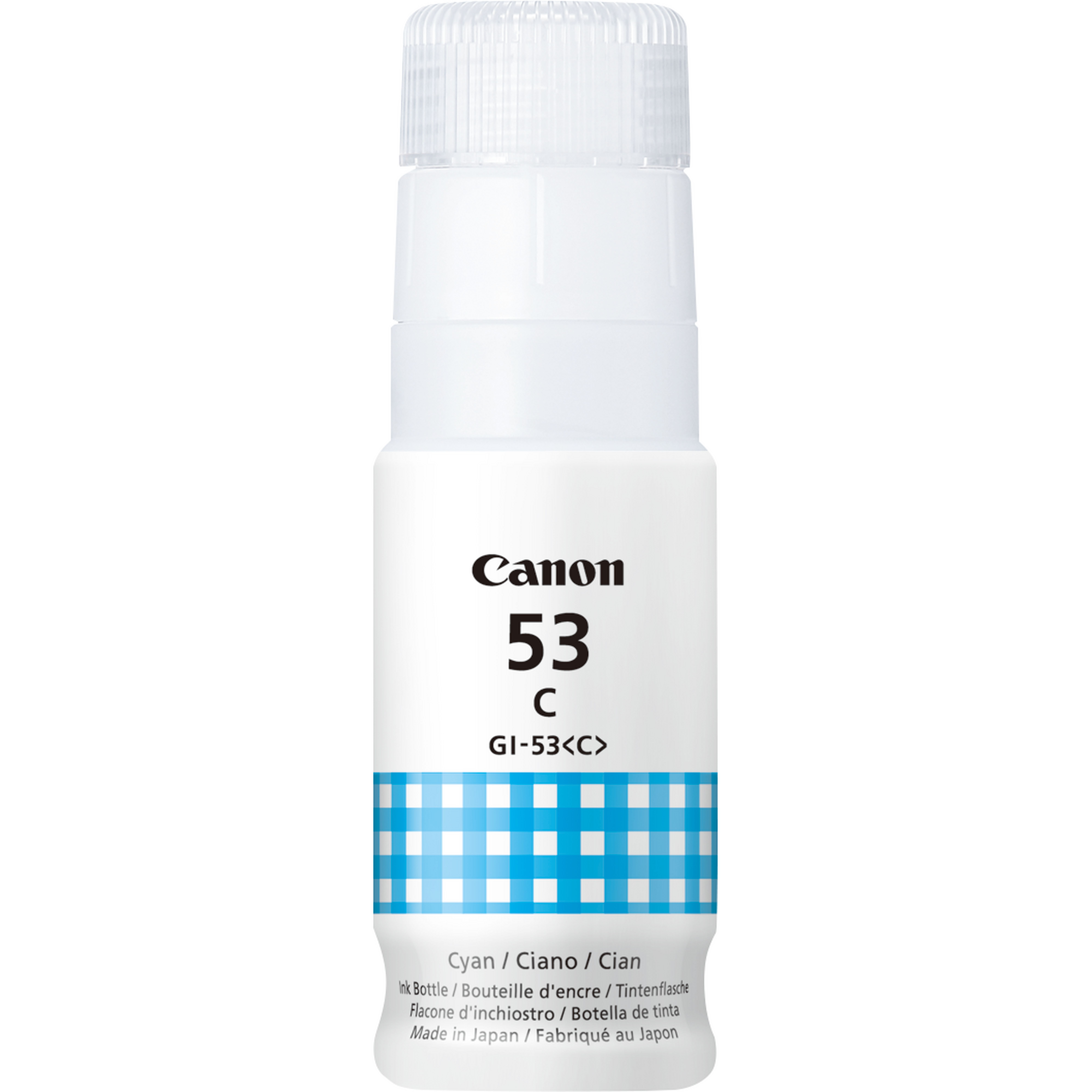 Бутилка мастило за Canon Pixma G550/G650 - Ink - /53/ - GI53C (GI-53C) / 4673C001 - Cyan - PN 4673C001