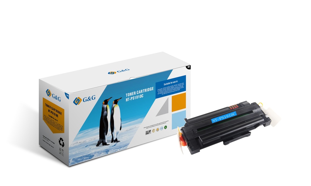 КАСЕТА ЗА SAMSUNG SCX 4600/4605/4610/4623/ML 1910/1915/2525/2580/2582/SF 650/650P - MLT-D1052S (MLTD1052S)  - WITH CHIP /  С ЧИП - Black - PN NT-PS1910C - G&G