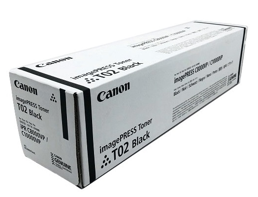 Тонер касета за Canon imagePRESS C10000 VP/C8000 VP - Toner - /T02/ / 8529B001 - Black - (8529B001 / 8529B001AA) - PN 8529B001
