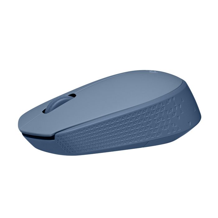 МИШКА LOGITECH M171 - Оптична / Optical - 1000 dpi - Wireless / Безжична - Blue Grey - PN 910-006866
