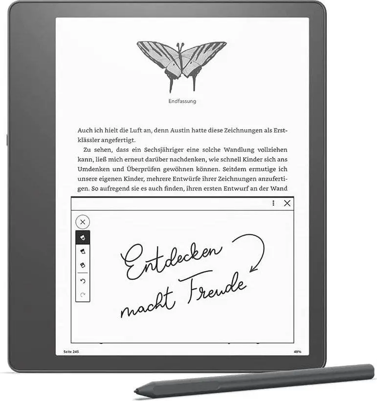 Електронен четец Amazon eBook Reader Kindle Scribe Gen.1 2023 PN B09BRW6QBJ