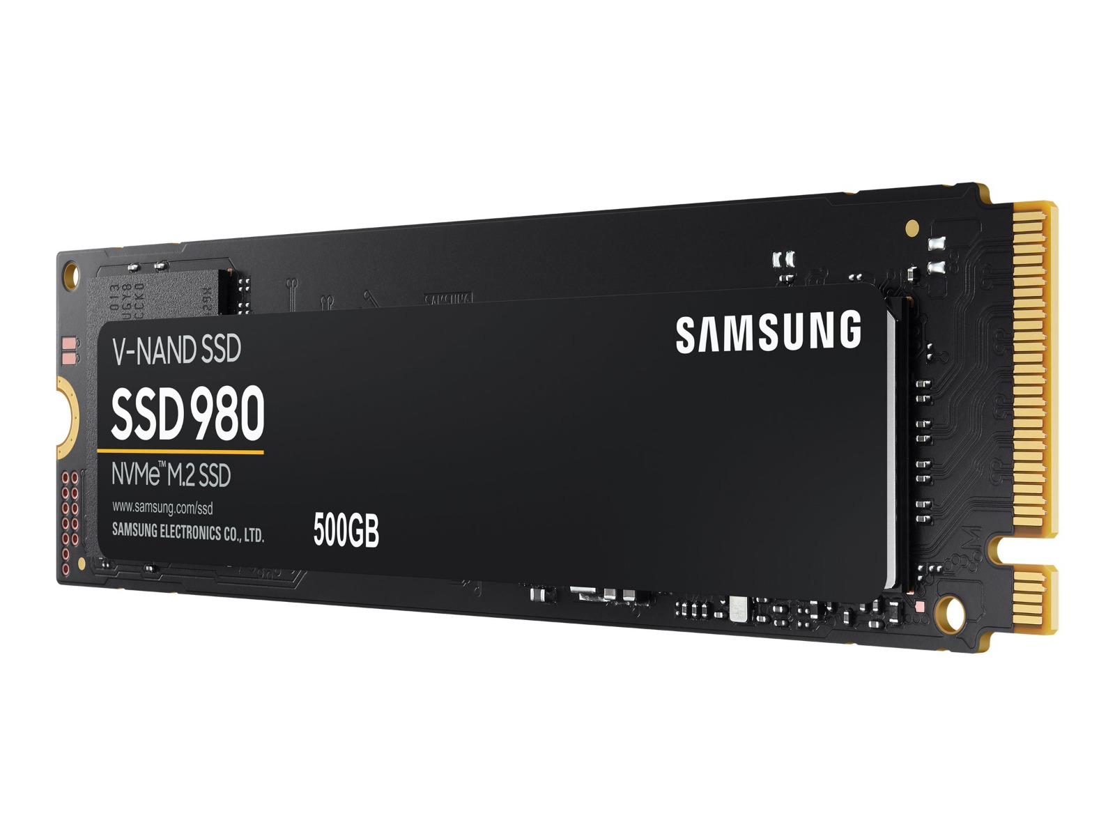 ВЪТРЕШЕН ТВЪРД ДИСК SAMSUNG SSD 980 M.2 500GB PCIe Gen3x4 2280 - PN MZ-V8V500BW