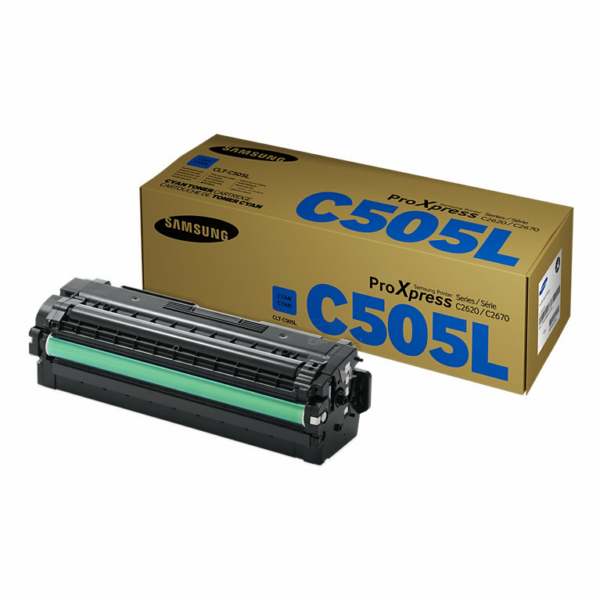 КАСЕТА ЗА SAMSUNG  Proxpress C2620/C2620DW/C2670/2670FW/C2680/C2680FX Serie - Cyan - PN CLT-C505L (CLTC505L) / SU035A 