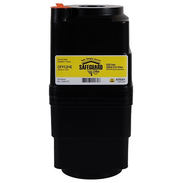 ФИЛТЪР HEPA ЗА ПРАХОСМУКАЧКА ATRIX OMEGA SUPREME VAC - MEDIUM - 0,3 MICRONS - OUTLET - PN OF612HE