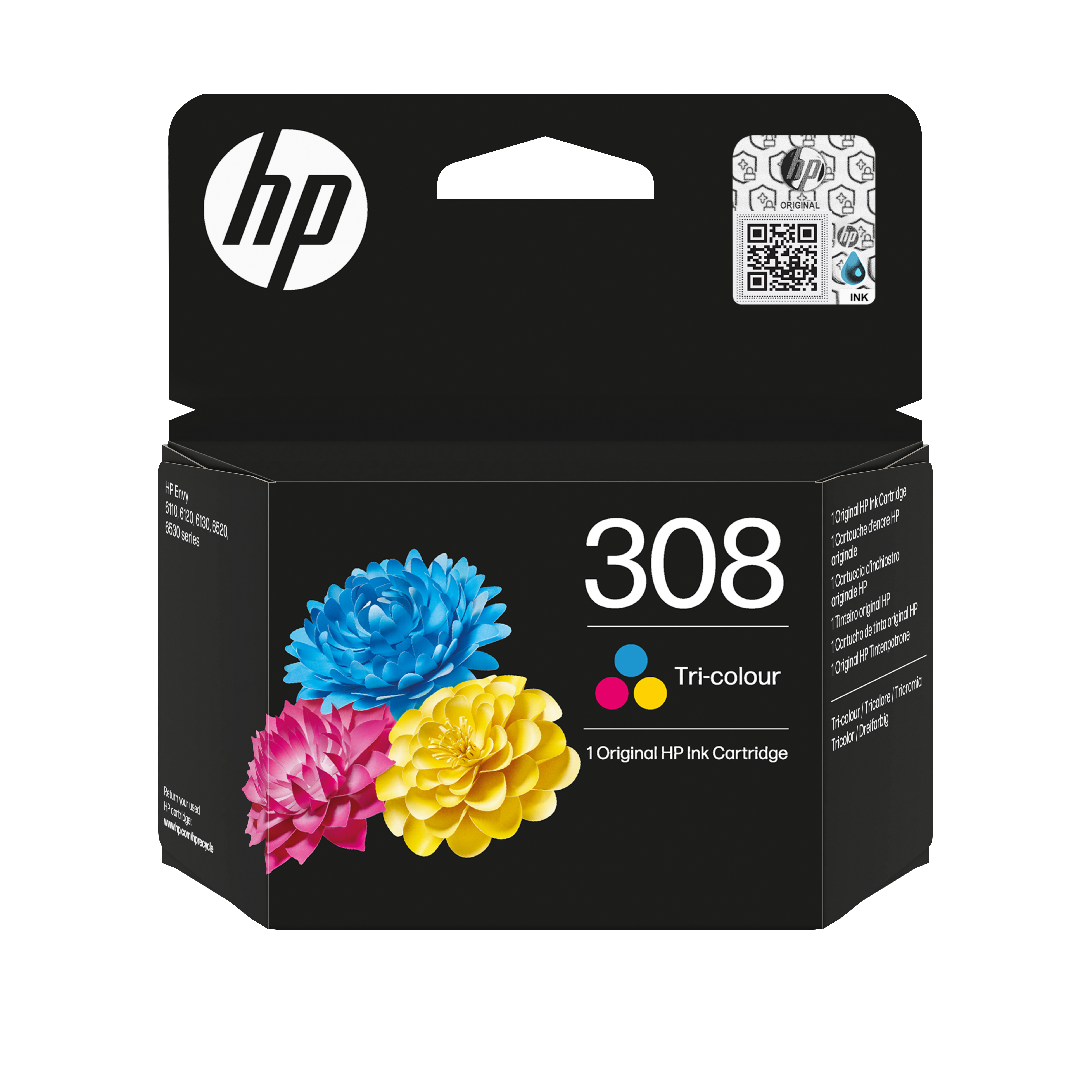 ГЛАВА ЗА HP Envy 6100/6500 Series - Ink - /308/ / 7FP20UE - C/M/Y - PN 7FP20UE