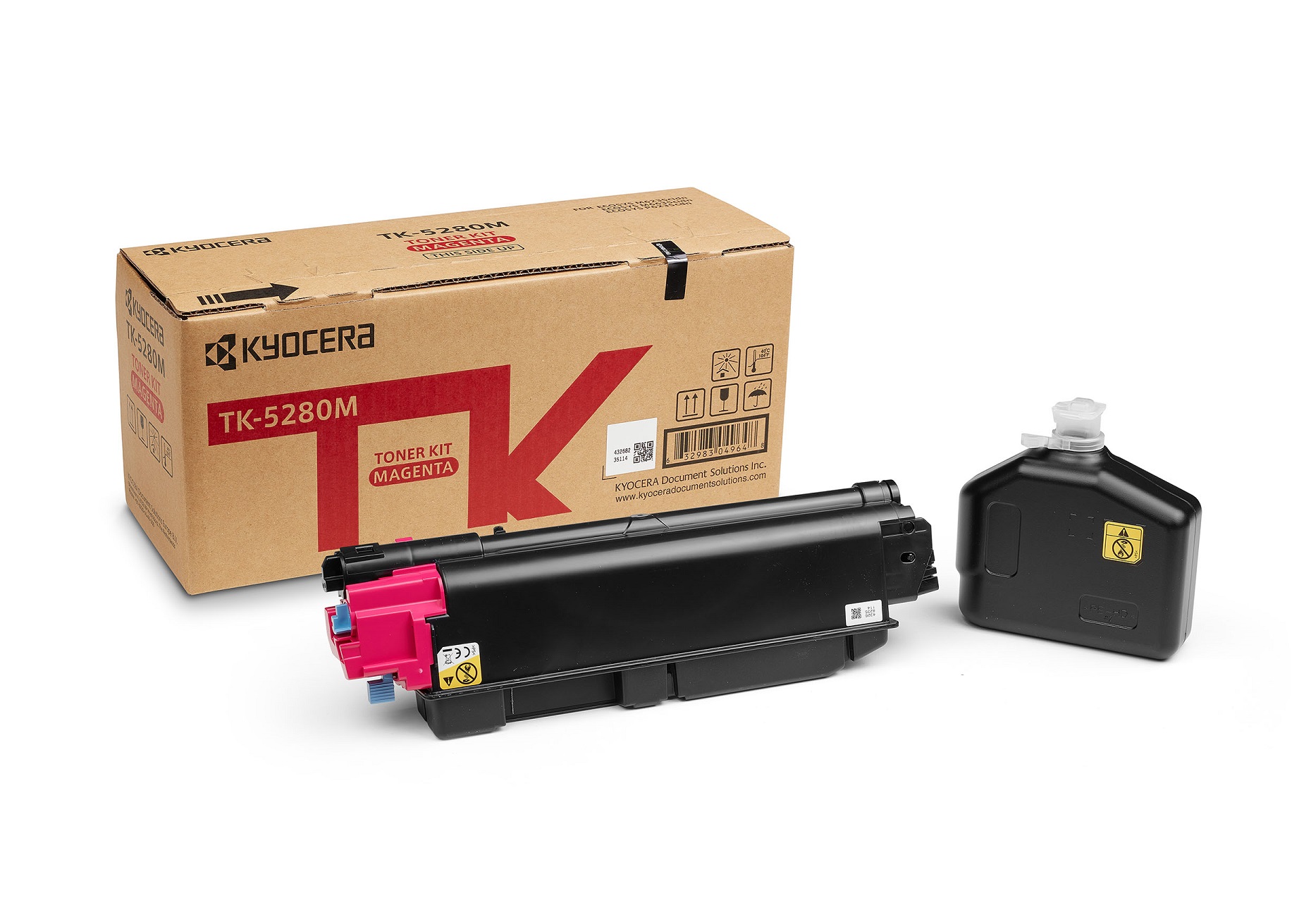 Тонер касета за Kyocera ECOSYS P6235cdn/M6635cidn/M6235cidn/M6235cidnt - Toner - TK-5280M (TK5280M) / 1T02TWBNL0 - Magenta - PN 1T02TWBNL0